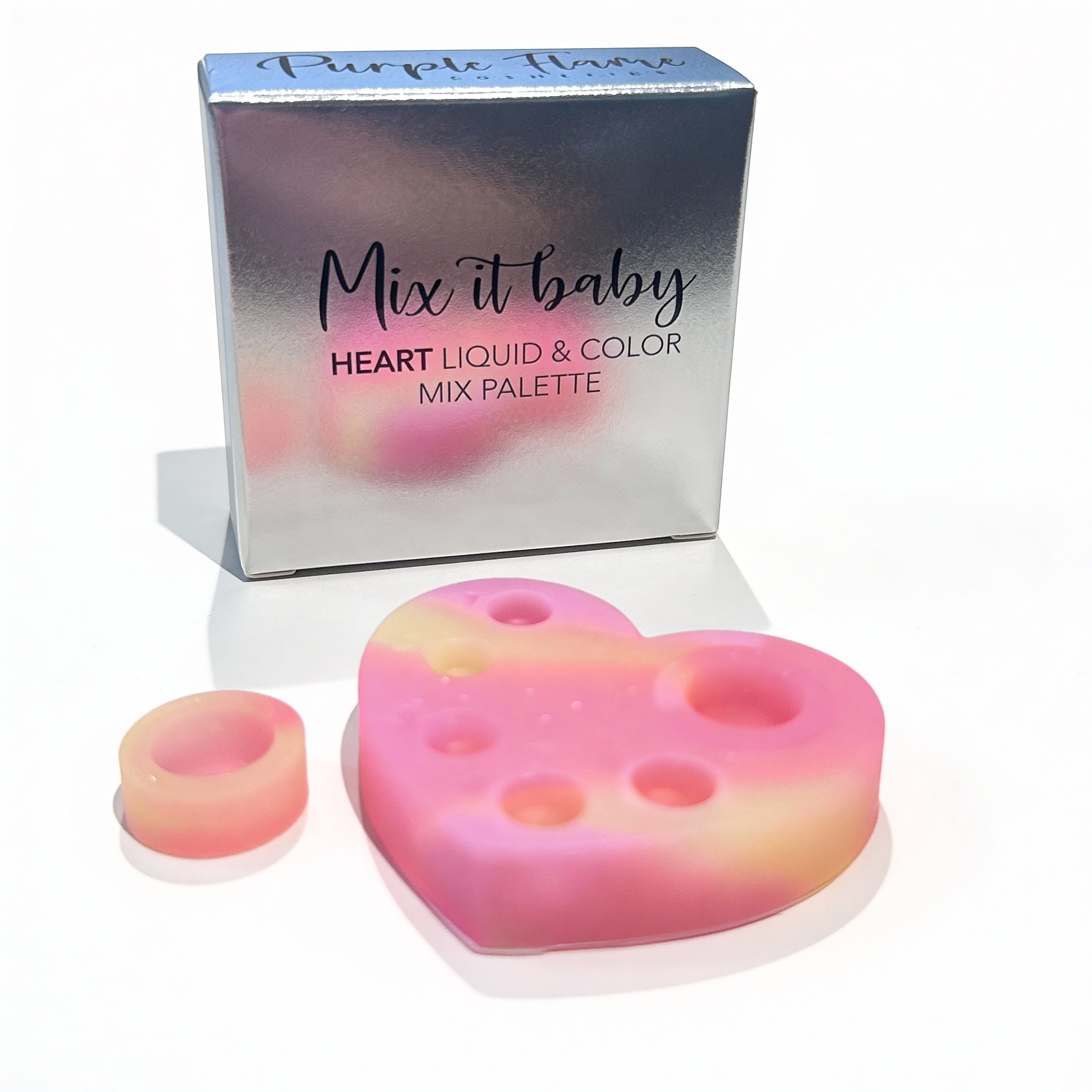 Mix it baby – Heart Liquid & Color Mix Palette