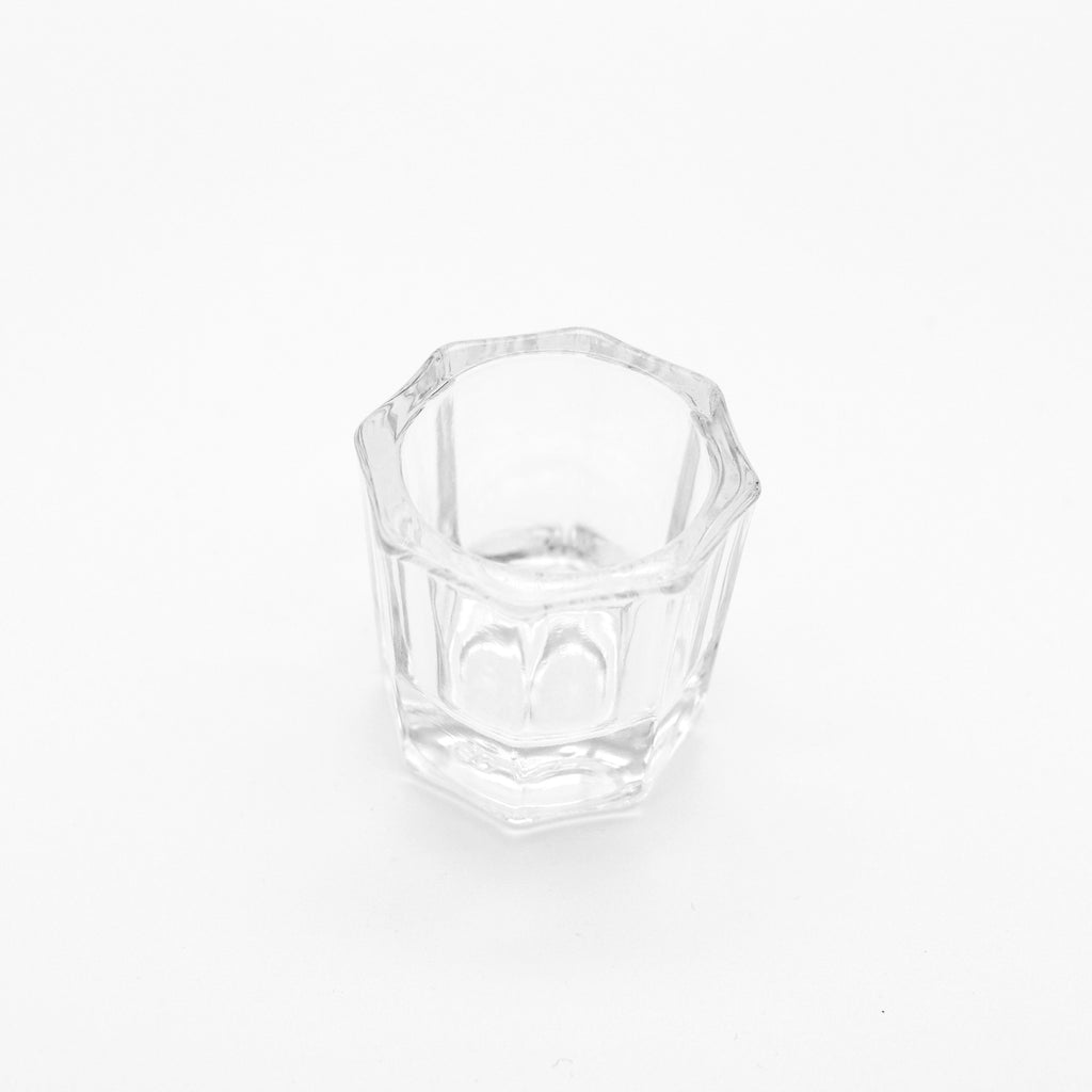 "Premium Dappen Dish – Keep Your Liquids Secure with our High-Quality Glass Dish - Ideal for Nail Art, Acrylics, and More!"