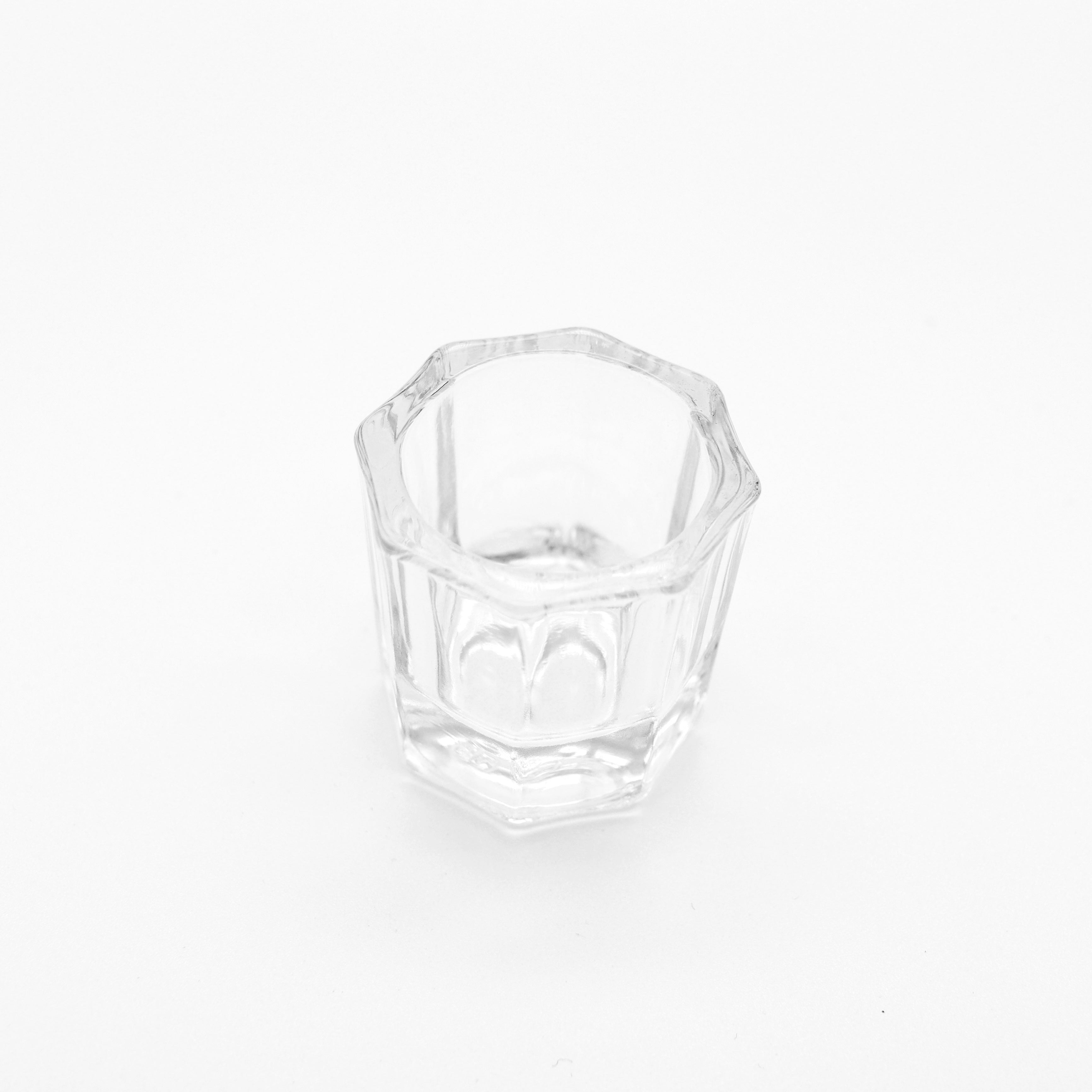 "Premium Dappen Dish – Keep Your Liquids Secure with our High-Quality Glass Dish - Ideal for Nail Art, Acrylics, and More!"