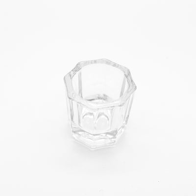 "Premium Dappen Dish – Keep Your Liquids Secure with our High-Quality Glass Dish - Ideal for Nail Art, Acrylics, and More!"